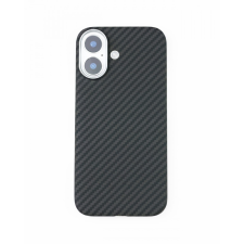 CELLECT Mágneses aramid karbon tok, iPhone 17, Fekete (CEL-CARBM-IPH17-BK) tok és táska