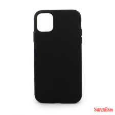 CELLECT Premium szilikon tok, iPhone 12 Pro Max, Fekete tok és táska