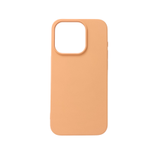 CELLECT Premium szilikon tok, iPhone 15 Pro, Narancs tok és táska