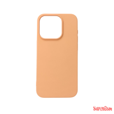 CELLECT Premium szilikon tok, iPhone 16 Plus, Narancs tok és táska