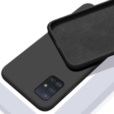 CELLECT Premium szilikon tok, Samsung A72, Fekete tok és táska