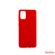 CELLECT Premium szilikon tok, Samsung S20+, Piros tok és táska