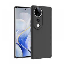 CELLECT Premium szilikon tok, Vivo V40 5G, Fekete tok és táska
