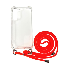 CELLECT Sam A54 5G TPU+PC Átlát.tok,Narancssár. zsinórral tok és táska