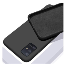 CELLECT Samsung Galaxy A13 4G prémium szilikon tok, fekete tok és táska