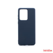 CELLECT Samsung S20 Ultra Prémium szilikon tok, Kék tok és táska