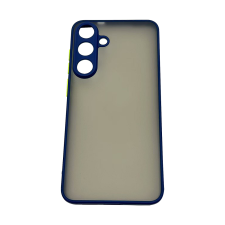CELLECT Samsung S25 Plus műanyag tok, kék-zöld (CEL-MATT-S25P-BLG) tok és táska