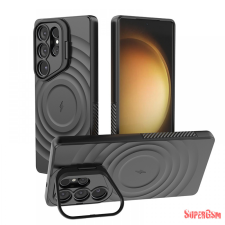 CELLECT Samsung S25 Ultra mágneses ütésálló tok, Fekete tok és táska