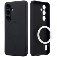 CELLECT Samsung S26 Plus TPU+PC mágneses szil tok, Fekete tok és táska
