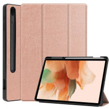 CELLECT Samsung S7+/S7 FE tok toll tartóval,Rosgold tok és táska