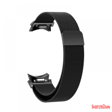 CELLECT Samsung Watch 6 mágneses fém óraszíj, 20mm, Fekete okosóra kellék