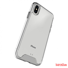 CELLECT Ütésálló szilikon hátlap, iPhone 14 Plus, Átlátszó tok és táska