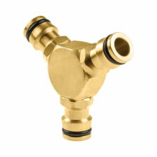 CELLFAST BRASS réz Y csatlakozó 1/2"-3/4" öntözéstechnikai alkatrész