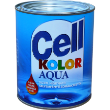Cellkolor AQUA ZOMÁNCFESTÉK SELYEMFÉNYŰ 1L BARNA fal- és homlokzatfesték