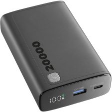 Cellular Line Cellularline 8018080484612 Lítium-ion (Li-ion) 20000 mAh Fekete (PBDISPL01PD20000K) power bank