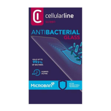 CELLULARLINE ANTIBIOM képernyővédő üveg (antibakteriális, ultravékony, 9H) FEKETE Apple iPhone 11... mobiltelefon kellék