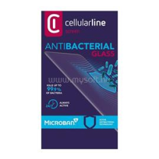 CELLULARLINE ANTIBIOM képernyővédő üveg (antibakteriális, ultravékony, 9H) FEKETE (TEMPMICRIPHXIMAX) mobiltelefon kellék