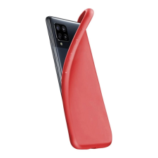 CELLULARLINE CHROMA szilikon telefonvédő (matt, mikrofiber plüss belső) PIROS tok és táska