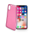 CELLULARLINE Color Case Apple iPhone X ultravékony gumi hátlap - Átlátszó rózsaszín (COLORCIPH8P)
