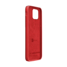CELLULARLINE Crotective silicone cover Sensation for Apple iPhone 12 Pro Max, red tok és táska