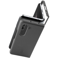 CELLULARLINE Fit Duo Samsung Galaxy Z Fold5 PU fekete bőr tok (FITDUOGALZFOLD5K) tok és táska