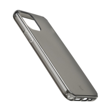CELLULARLINE műanyag telefonvédő (szilikon keret, közepesen ütésálló, antibakteriális) FEKETE [Samsung Galaxy S20 5G (SM-G981U)] (ANTIMICROGALS11EK) tok és táska