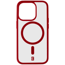 CELLULARLINE Pop MagSafe Case MAG Apple iPhone 15 Pro Max hátlap átlátszó piros (POPMAGIPH15PRMR) tok és táska