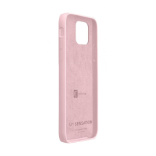 CELLULARLINE Protective silicone cover Sensation for Apple iPhone 12, old pink tok és táska