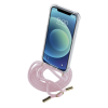 CELLULARLINE Transparent back cover Neck-Case with pink drawstring for Apple iPhone 12 MINI NECKCASEIPH12P