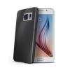 CELLY Telefontok, Samsung Galaxy S6 SM-G920 szilikon tok, hátlaptok, füst színű, Celly Gelskin