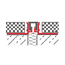 Celox OX Dilatációs alumínium burkolatváltó profil 15 mm sötétbarna 2500 mm élvédő, sín, szegélyelem