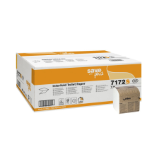 CELTEX Save Plus hajtogatott toalettpapír recy, interfold, 2 réteg, 10x21cm, 40x225 lap higiéniai papíráru