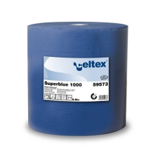 CELTEX Superblue 1000 ipari törlő cell. kék 3 rétegű 360m 1000lap 38x36cm/lap 1tek/zsug 36zsug/rlp higiéniai papíráru
