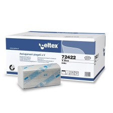 CELTEX V Eco hajtogatott kéztörlő recy 2rétegű 25x22cm 15x210lap 36karton/raklap higiéniai papíráru