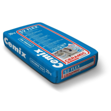  CEMIX S2 Flex ragasztó 8262 20kg glett, gipsz, csemperagasztó, por