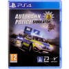 Cenega Autobahn - Police Simulator 3, PlayStation 4, Konzol játékszoftver