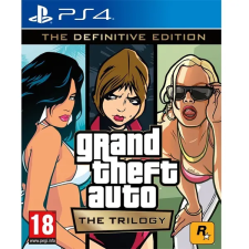 Cenega Grand Theft Auto: The Trilogy – The Definitive Edition, PlayStation 4, Konzol játékszoftver videójáték