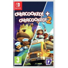 Cenega Overcooked! + Overcooked! 2 Double Pack, Nintendo Switch, Konzol játékszoftver videójáték