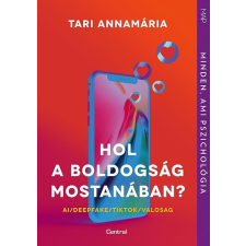 Centrál Könyvek Hol a boldogság mostanában? - AI/deepfake/TikTok/valosag életmód, egészség