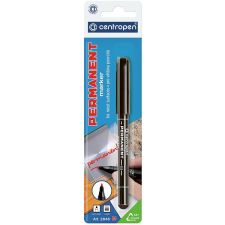 Centropen 2846 - tartós, fekete filctoll, marker