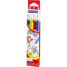 Centropen 9521, háromszögletű, 6 db színes ceruza