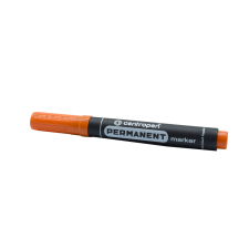 Centropen Alkoholos marker 2,5mm, kerek hegyű, Centropen 8566, narancs filctoll, marker