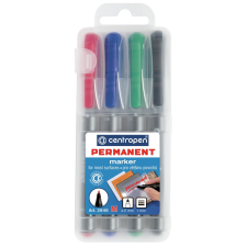 Centropen Permanent marker 1mm, M, Centropen 2846, 4 klf. szín filctoll, marker