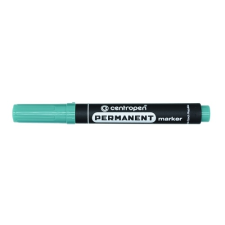 Centropen Permanent marker 2,5mm, kerek hegyű, Centropen 8566, zöld filctoll, marker