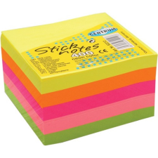 Centrum Öntapadós jegyzettömb Centrum Stick Notes 76x76 mm 400 lapos neon vegyes színek post-it