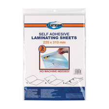 Centrum Öntapadós laminálófólia Centrum 220x310 mm 3 db/csomag lamináló fólia