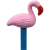 Centrum Radír Centrum 3,8 x 2,8 x 1,5 cm flamingo kupakradír