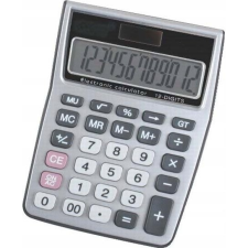 Centrum Számológép asztali 120x87x14 mm szürke (83401) (CE83401) számológép