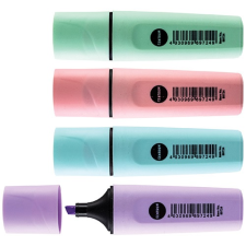 Centrum Szövegkiemelő vágott hegyű 1-5 mm, vegyes pasztell színek (89724) (89724) filctoll, marker