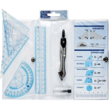 Centrum Vonalzó Centrum 3 db-os klt. + Körző (379825) vonalzó